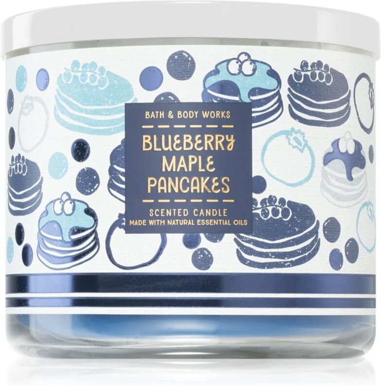 Bath & Body Works Blueberry Maple Pancakes scented candle I. 411 g