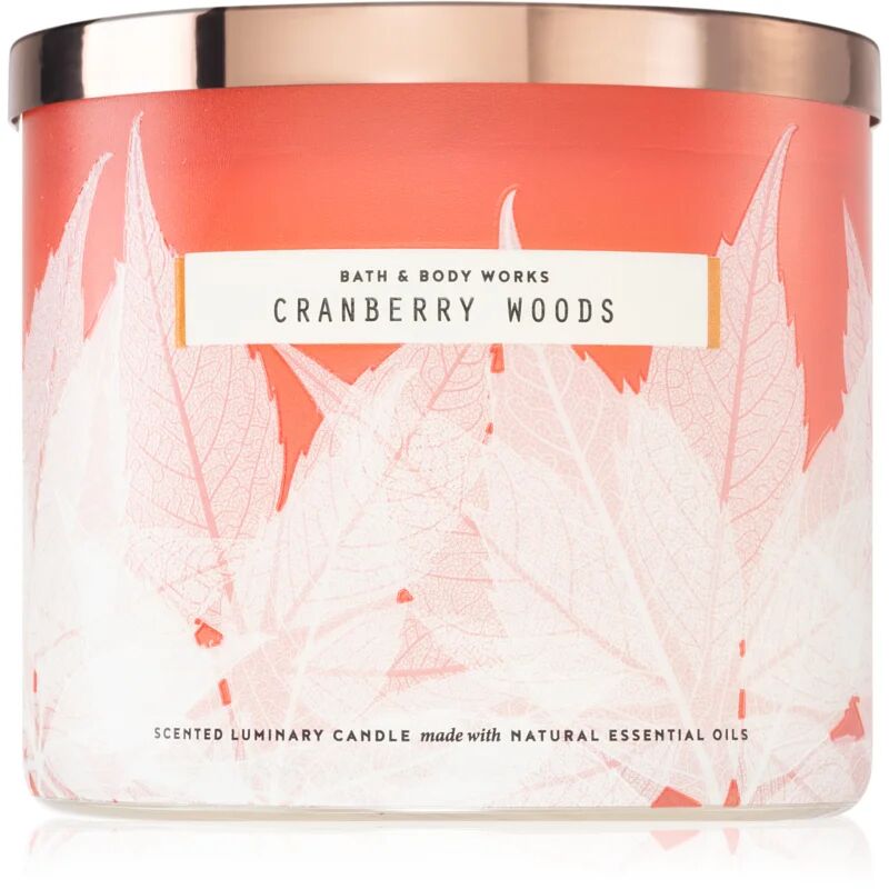 Bath & Body Works Cranberry Woods scented candle 411 g