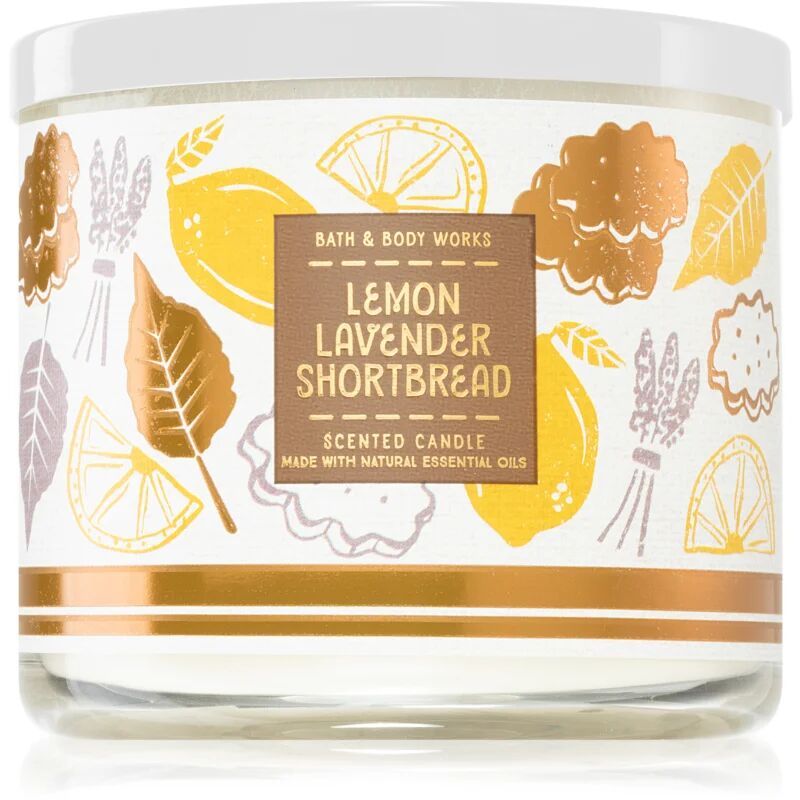 Bath & Body Works Lemon Lavender Shortbread scented candle 411 g