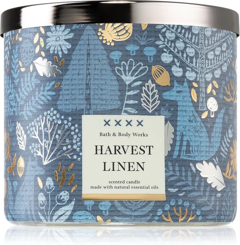 Bath & Body Works Harvest Linen scented candle 411 g