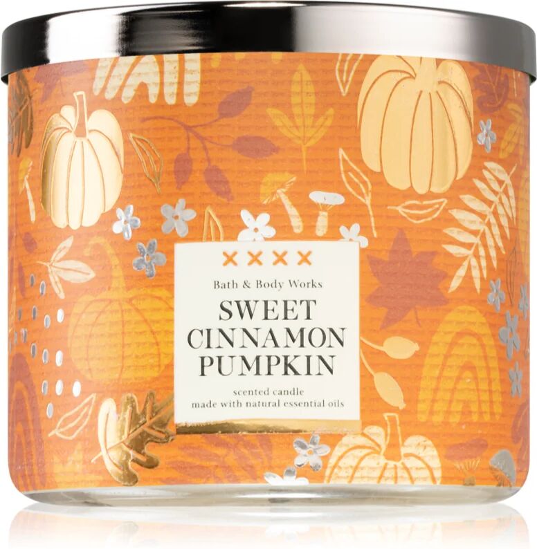 Bath & Body Works Sweet Cinnamon Pumpkin scented candle With Essential Oils 411 g