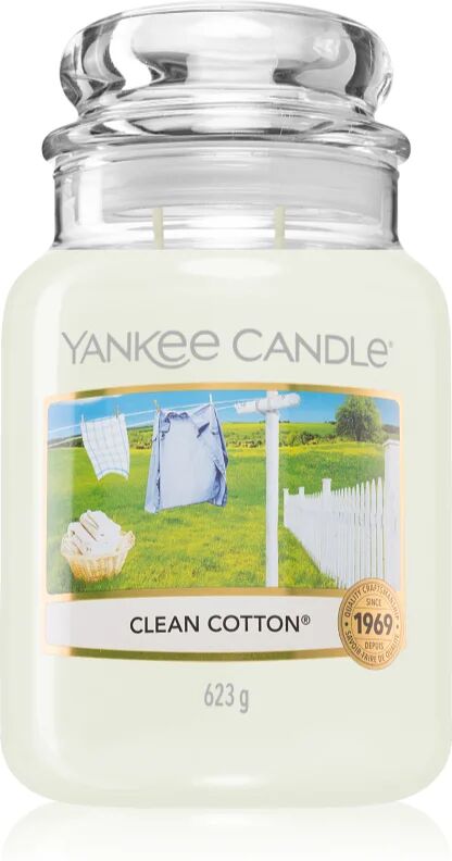 Yankee Candle Clean Cotton scented candle Classic Large 623 g