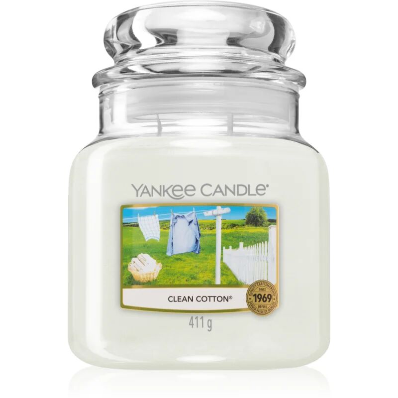Yankee Candle Clean Cotton scented candle Classic Large 411 g