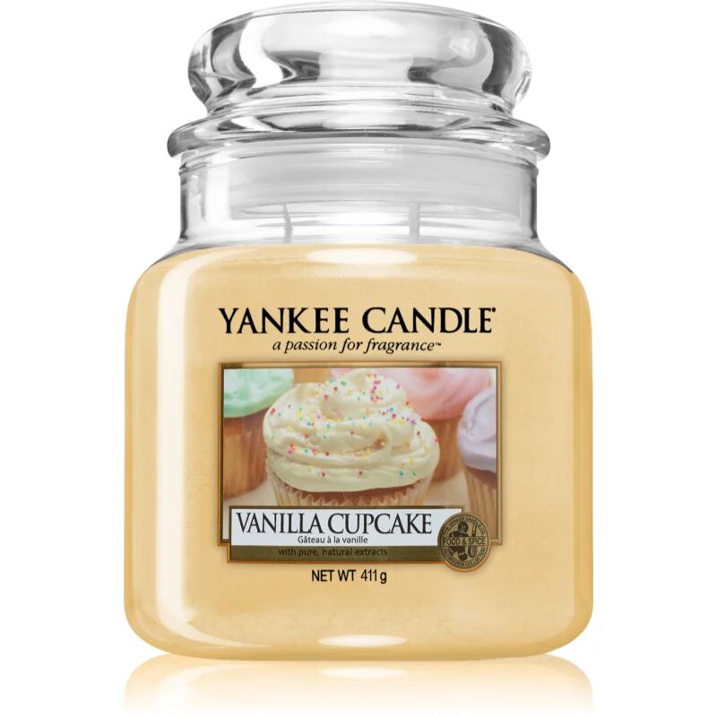 Yankee Candle Vanilla Cupcake scented candle Classic Medium 411 g