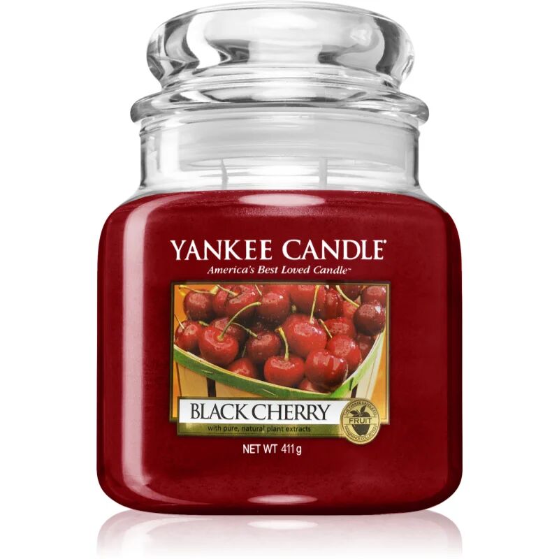 Yankee Candle Black Cherry scented candle Classic Medium 411 g