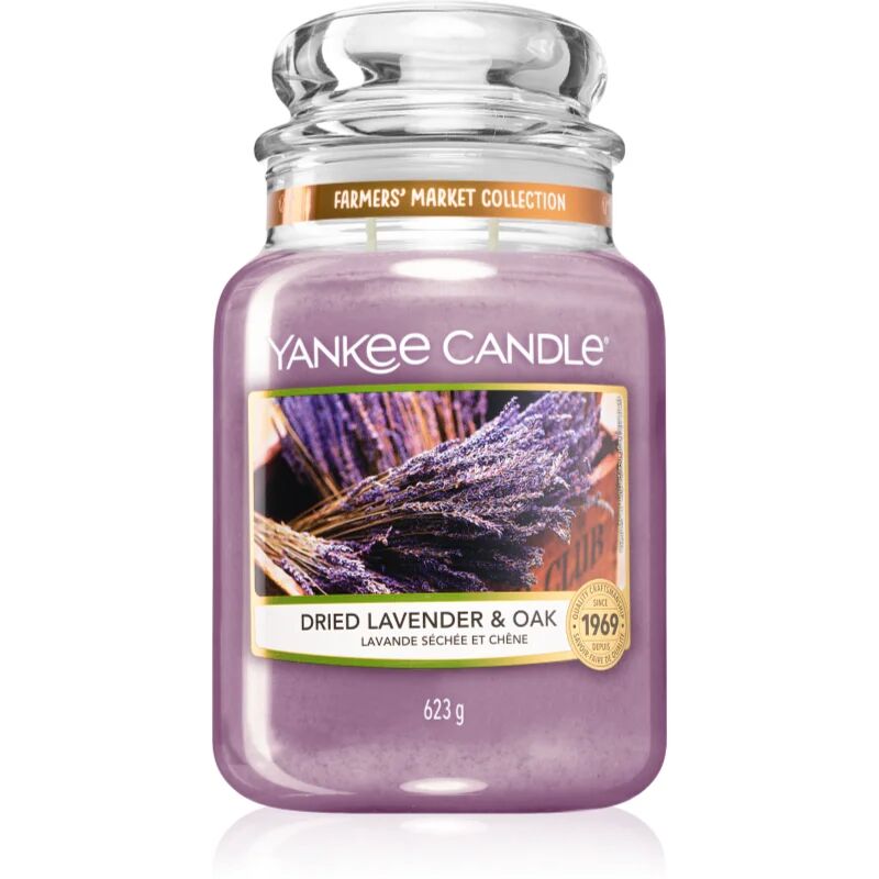 Yankee Candle Dried Lavender & Oak scented candle Classic Large 623 g