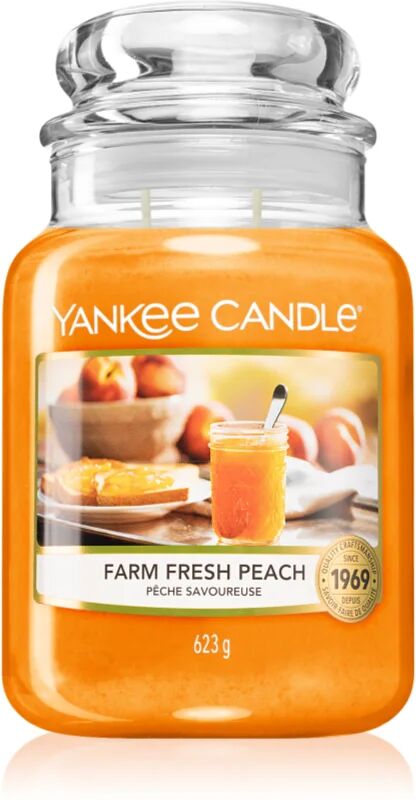 Yankee Candle Farm Fresh Peach scented candle 623 g