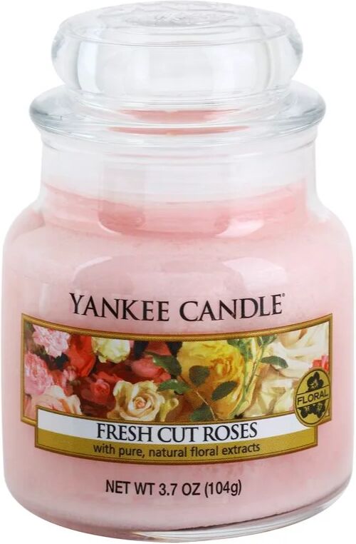 Yankee Candle Fresh Cut Roses scented candle Classic Mini 104 g