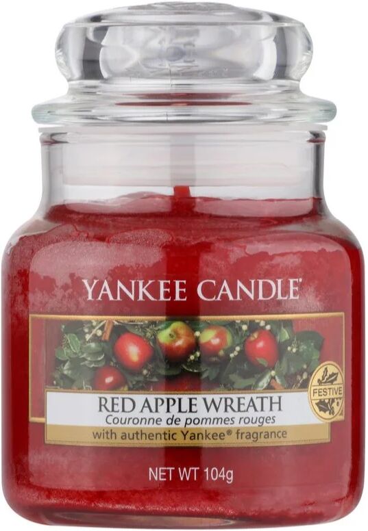 Yankee Candle Red Apple Wreath scented candle Classic Mini 104 g