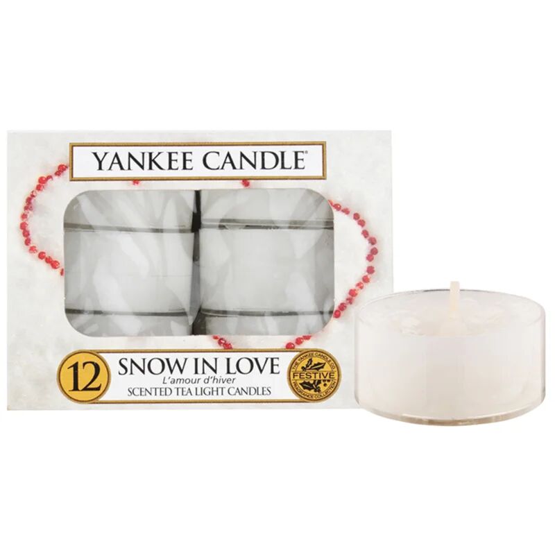 Yankee Candle Snow in Love tealight candle 12 x 9.8 g