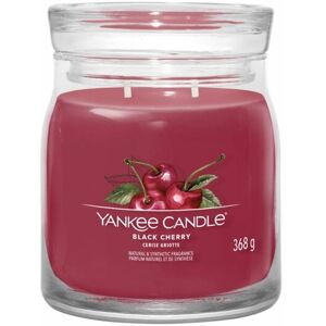 Yankee Candle Black Cherry - Candela Profumata Signature Media, 368g