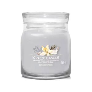 Yankee Candle Vanilla & Cashmere Candela Profumata Media, 368g