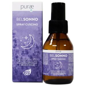 Purae BelSonno - Spray Cuscino Favorisce il Rilassamento, 60ml