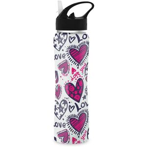 The Steel Bottle TSBMW44LOV Uso quotidiano 500 ml Acciaio Multicolore