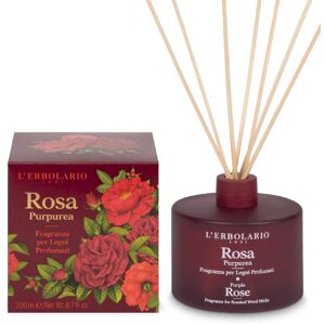 L'erbolario 3 Rosa Fragranza Legni Profumati Rosa Purpurea 125ml