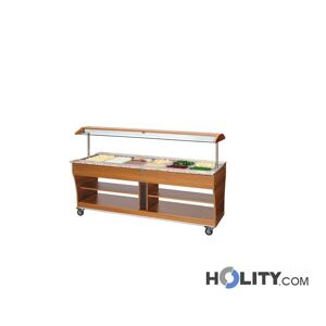 Carrello Ed Espositore Buffet Caldo H220_298