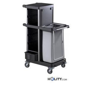 Carrello Portabiancheria Per Hotel Con Portasacco H489_58