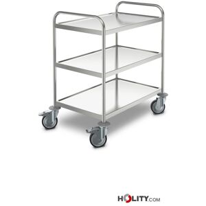 Carrello Per Medicazioni Inox A 3 Ripiani H492_36