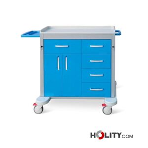 Carrello Per Medicazioni 5 Cassetti E Vano H564_93