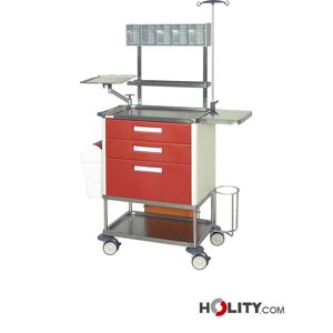 Carrello Emergenza Per Ospedali H573_42