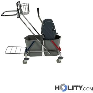 Carrello Per Pulizia Professionale Con Portasacco H694_08