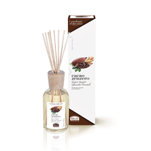 Helan I PROFUMI DELLA CASA - Bastoncini Aromatici - Cacao Zenzero 250 ml
