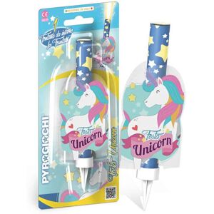 Candela Fontana Pirotecnica Per Torte Pyrogiochi Unicorn