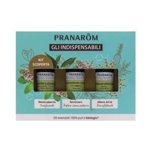 PRANAROM Gli Indispensabili Kit Oli Essenziali 3X10 ml