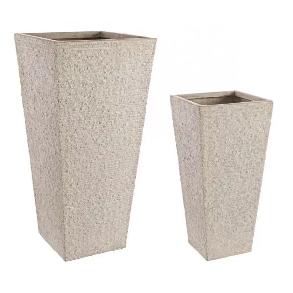contemporary style set2 vaso roccia qu alto sabbia