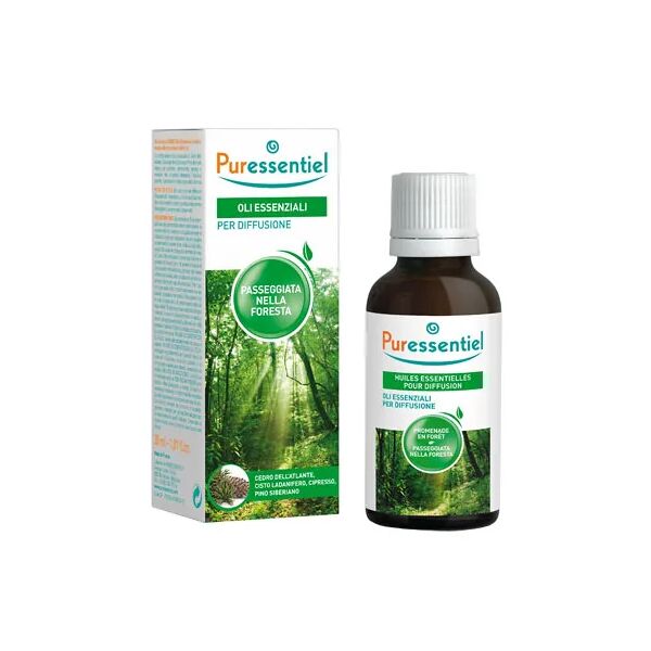 puressentiel oli essenziali per diffusione miscela passeggiata nella foresta 30 ml