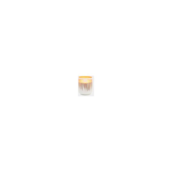 onno collection 'akosua white' candle sunset scent, medium