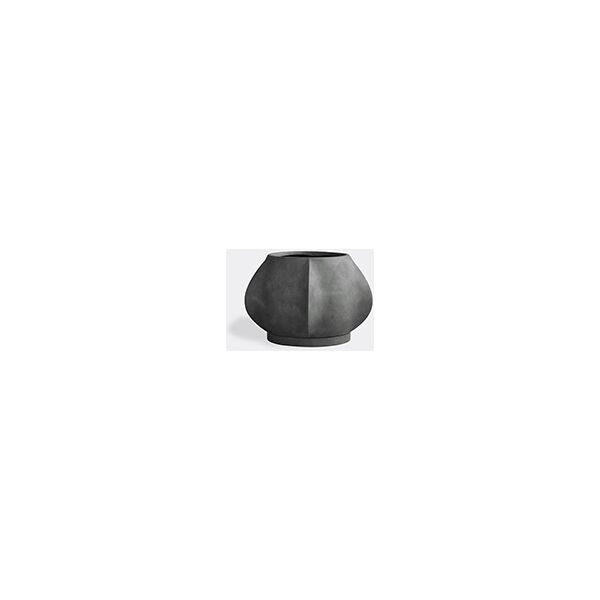 101 copenhagen 'arket' plant pot, mini, dark grey