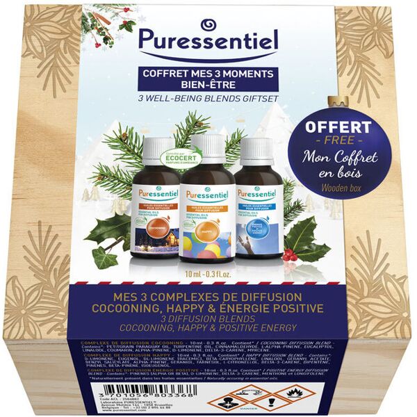 puressentiel cofanetto benessere miscele