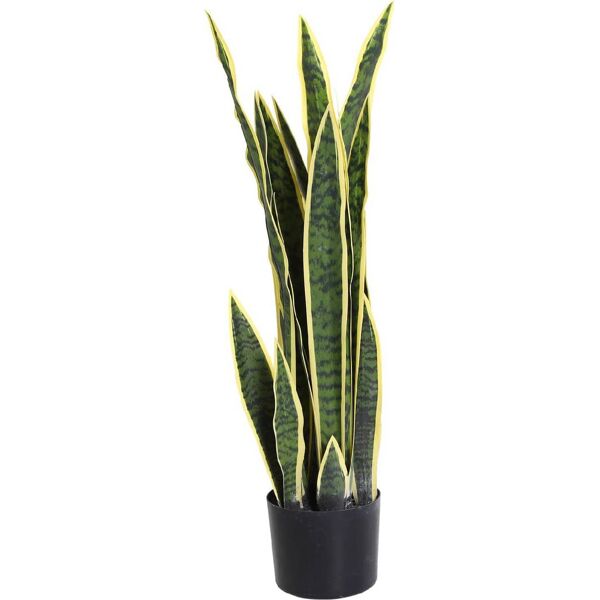 vivagarden 844d67 sanseveria artificiale pianta da esterno e interno con vaso Ø15cm x 80cm - 844d67