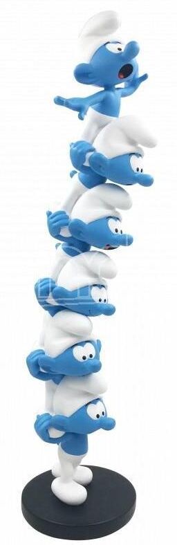 PLASTOY Smurfs Column Statua