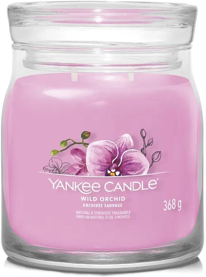 Yankee Candle Wild Orchid - Candela Profumata Signature Media, 368g