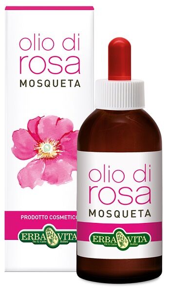 Erba Vita Olio di Rosa Mosqueta Idratante Elasticizzante Corpo 10 ml