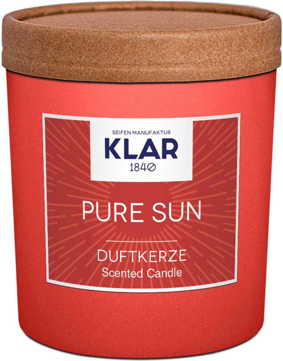 KLAR Candela profumata Pure Sun 160 g