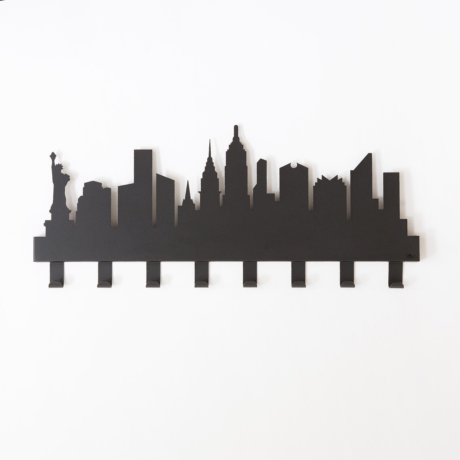 Casa Shop Appendi Abiti "New York" Alluminio