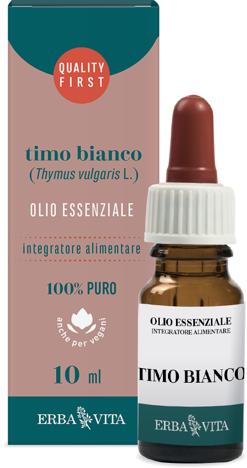 Erba Vita Timo Bianco Olio Essenziale 10ml