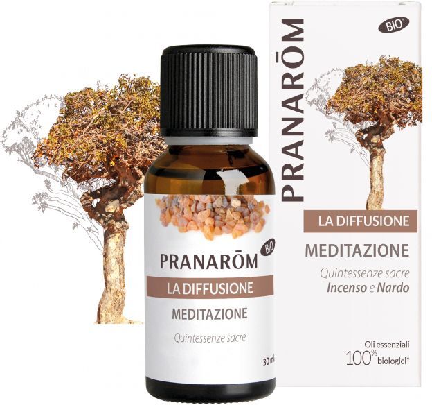 Pranarom Meditazione Essenza Per Diffusione Incenso E Nardo 30ml