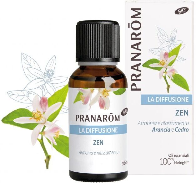 Pranarom Zen Essenza Per Diffusione Arancia E Cedro 30ml