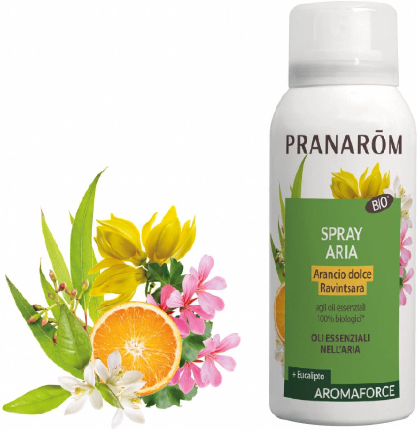 Pranarom Aromaforce Forhome Spray Aria Arancio Ravintsara 75ml