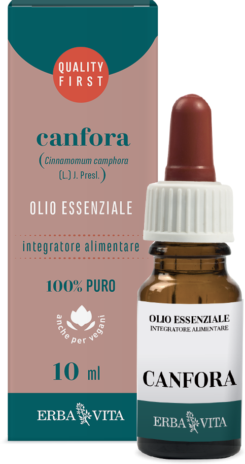 Erba Vita Canfora Olio Essenziale 10ml