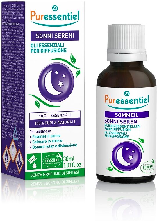 Puressentiel Miscela Sonni Sereni Oli Essenziali Per Diffusione 30ml