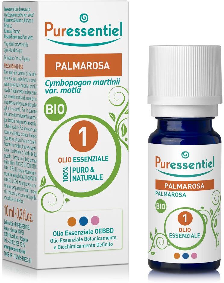 PURESSENTIEL OLIO ESS PALMAROSA BIO 10ML