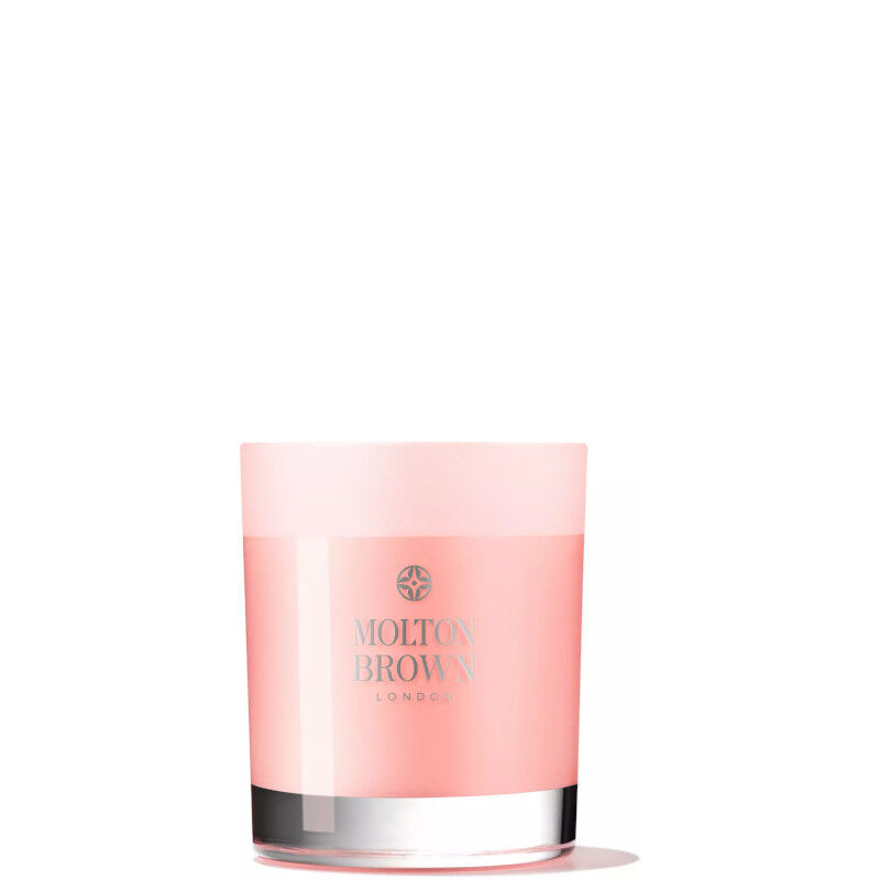 Molton Brown Rhubarb & Rose 480 gr - candela 3 stoppini