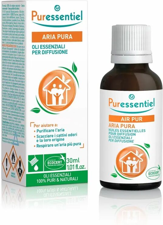 Puressentiel Oli Essenziali per Diffusione Miscela Aria Pura Ecocert 30 ml