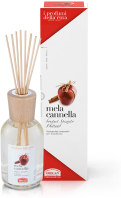 Helan I PROFUMI DELLA CASA - Bastoncini Aromatici - Mela Cannella 250 ml