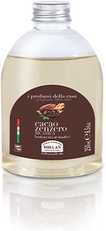 Helan I PROFUMI DELLA CASA - Ricarica Bastoncini Aromatici - Cacao Zenzero 250 m